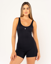 Enterizo Cross Back - Negro
