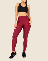 Leggings Básico Vino Mate