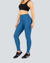 Leggings Básico Azul Petróleo Mate