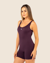 Enterizo Cross Back - Púrpura