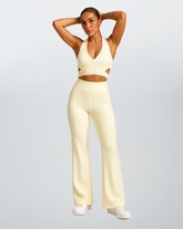 SET Nova Marfil- Top + Leggings Bota Campana