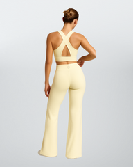 SET Nova Marfil- Top + Leggings Bota Campana