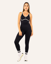 Enterizo Essenza Largo - Negro