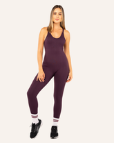 Enterizo Sculpt Fit Largo - Púrpura