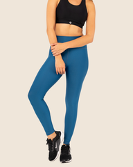 Leggings Básico Azul Petróleo Mate