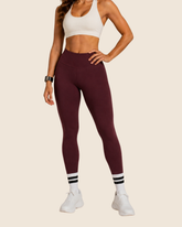 Leggings Básico Borgoña Mate