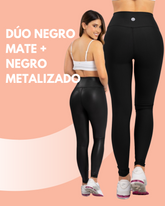 Dúo Negro Mate + Negro Metalizado - Envío GRATIS