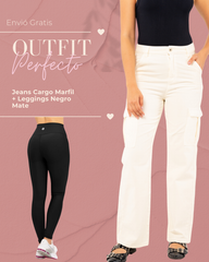 Dúo Negro Mate + Cargo Blanco - Envío GRATIS