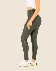 Leggins Efecto Metalizado Verde
