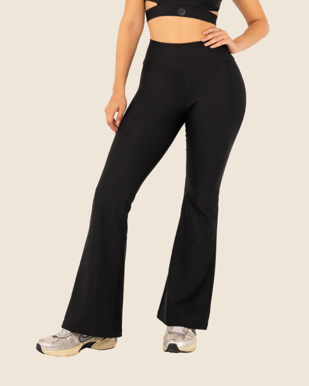 Leggings Bota Campana Negro