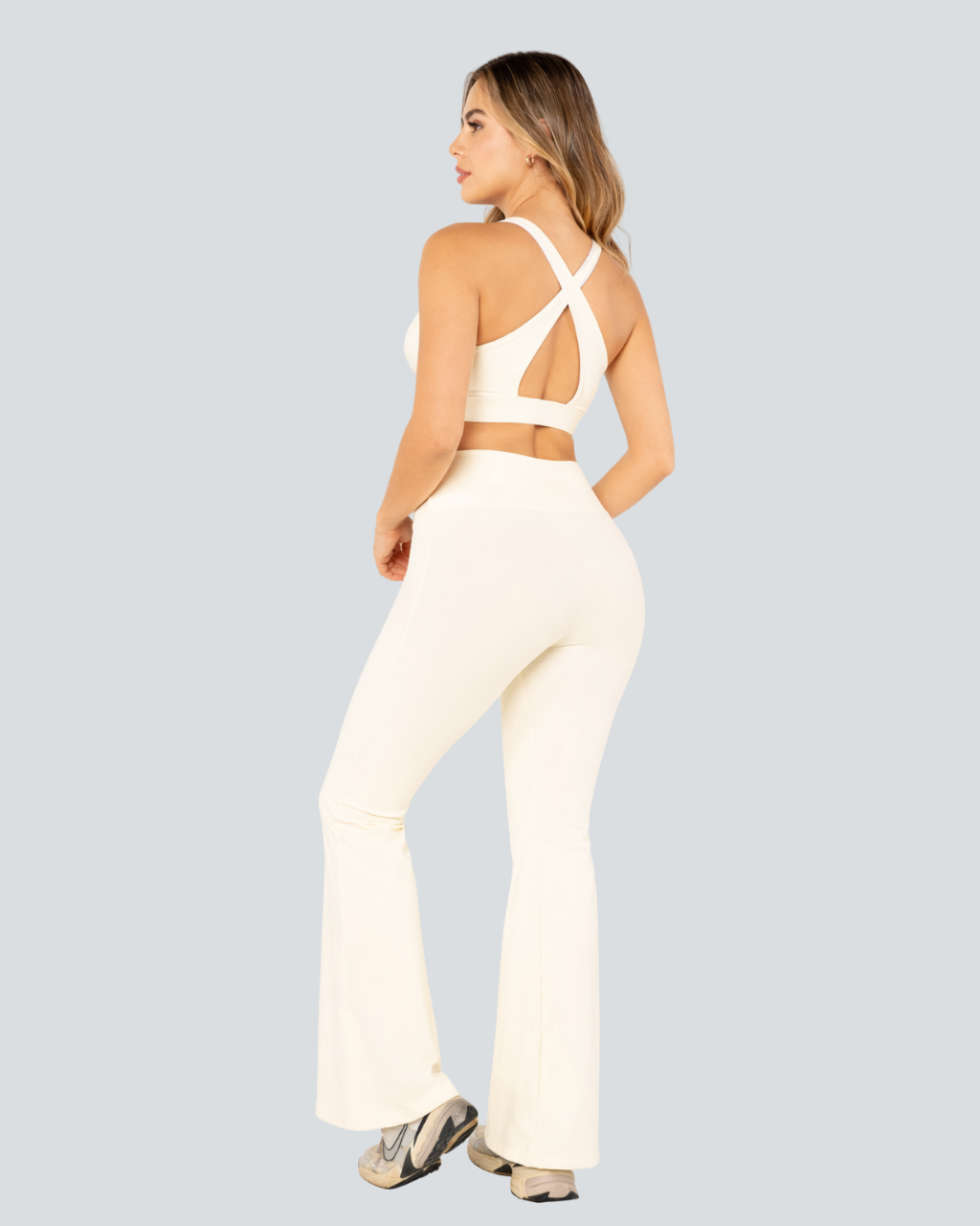 SET Nova Marfil- Top + Leggings Bota Campana