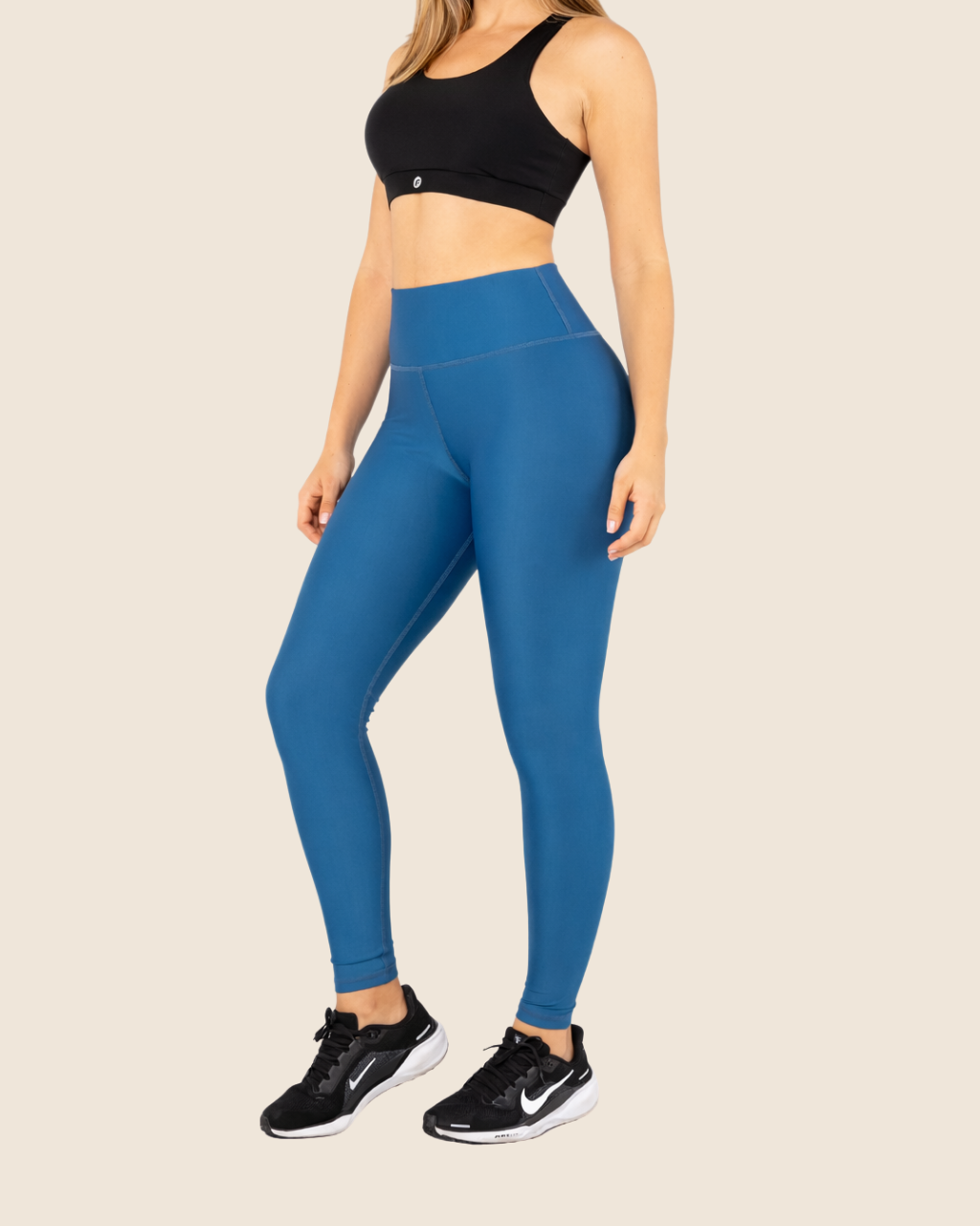 Leggings Básico Azul Petróleo Mate