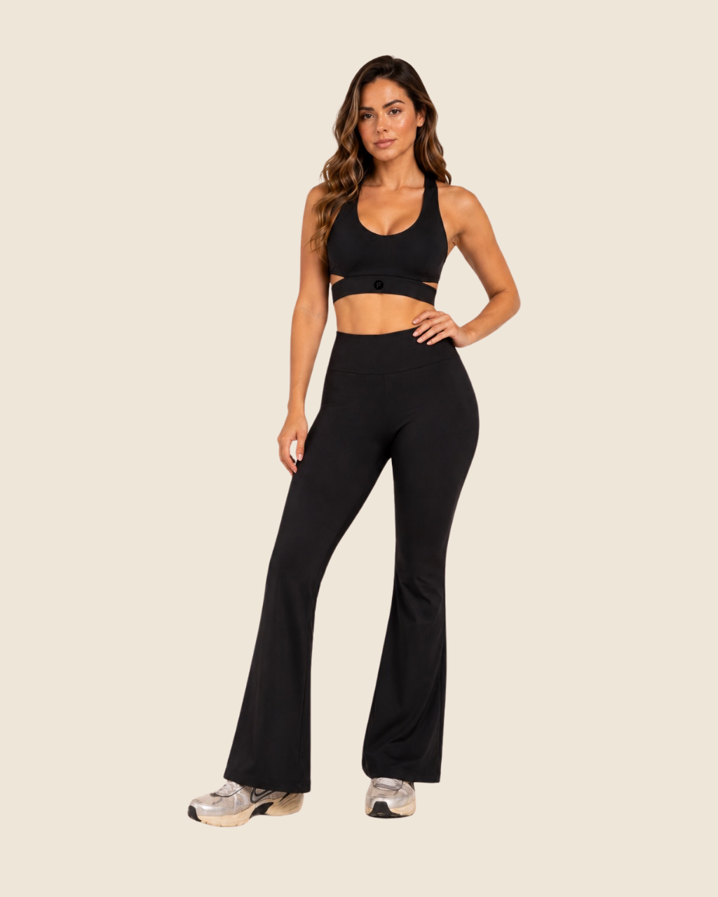 Leggings Bota Campana Negro