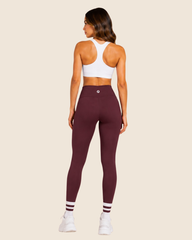 Leggings Básico Borgoña Mate