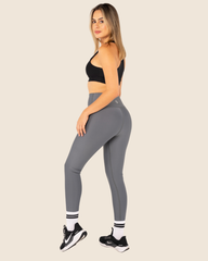 Leggings Básico Gris Oscuro Mate