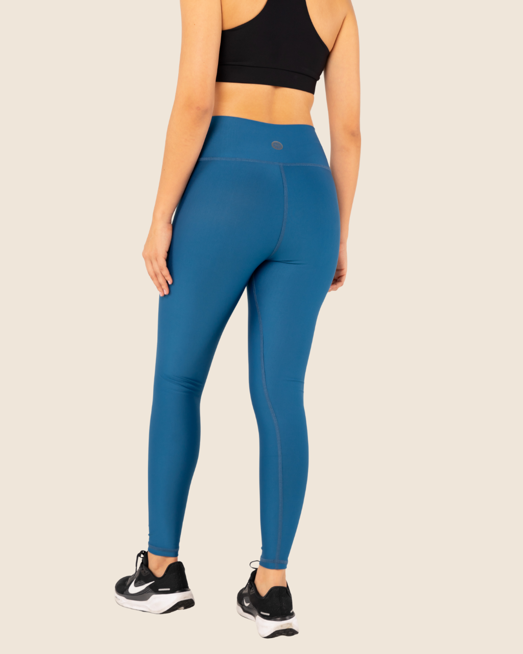 Leggings Básico Azul Petróleo Mate