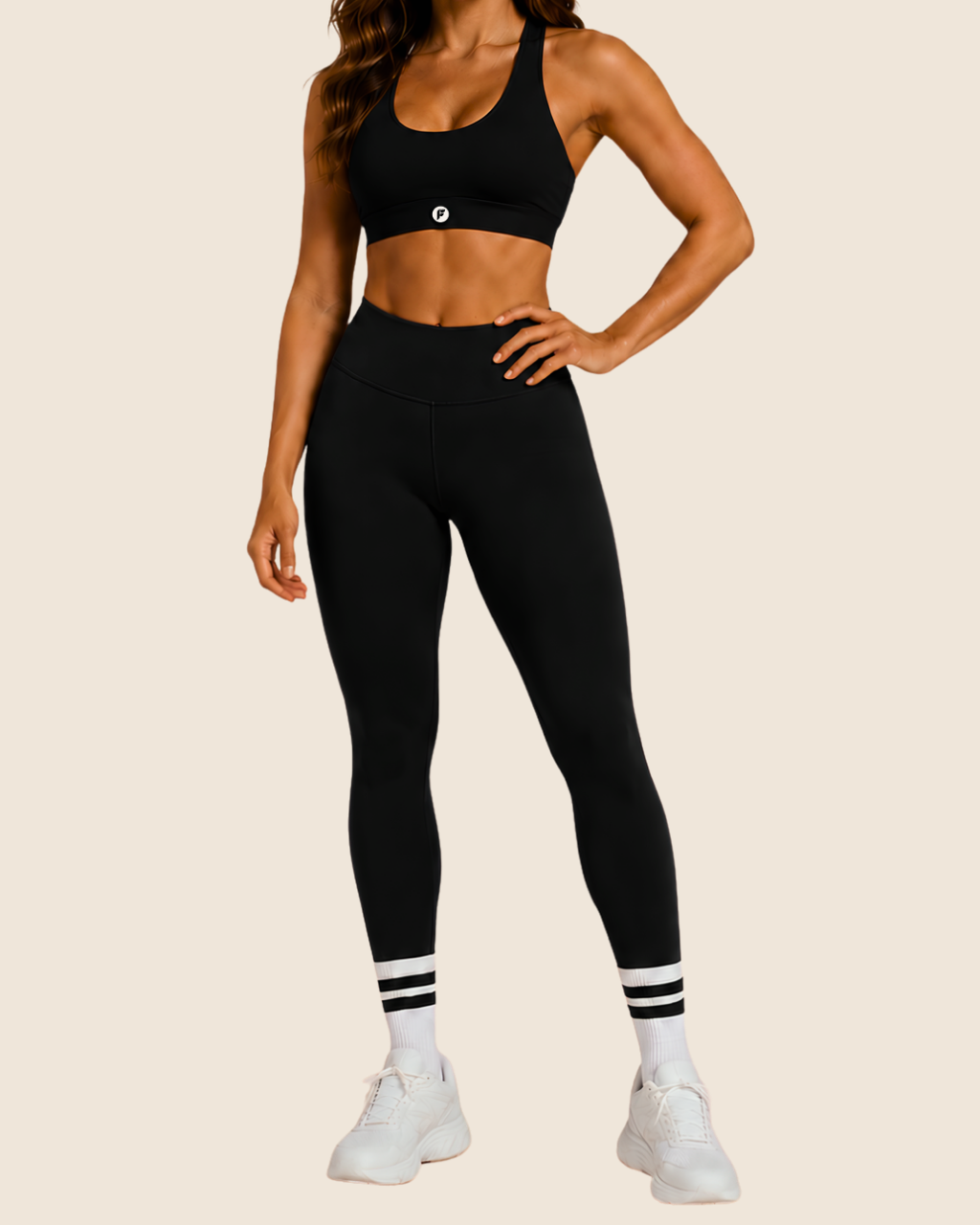 Leggings Básico Negro Mate